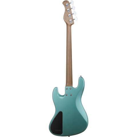 Sadowsky MetroExpress Vintage J/J 21 Perde 4 Telli Bas Gitar – Sage Green Metallic High Polish küçük görsel 4