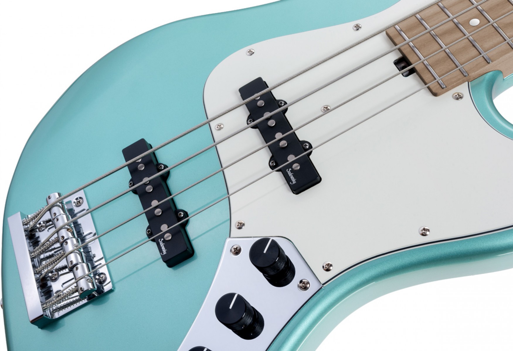 Sadowsky MetroExpress Vintage J/J 21 Perde 4 Telli Bas Gitar – Sage Green Metallic High Polish küçük görsel 15