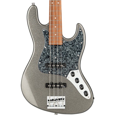 Sadowsky MetroExpress Vintage J/J 21 Perde 4 Telli Bas Gitar – Silver Metallic High Polish küçük görsel 2