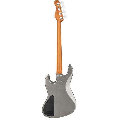 Sadowsky MetroExpress Vintage J/J 21 Perde 4 Telli Bas Gitar – Silver Metallic High Polish küçük görsel 4