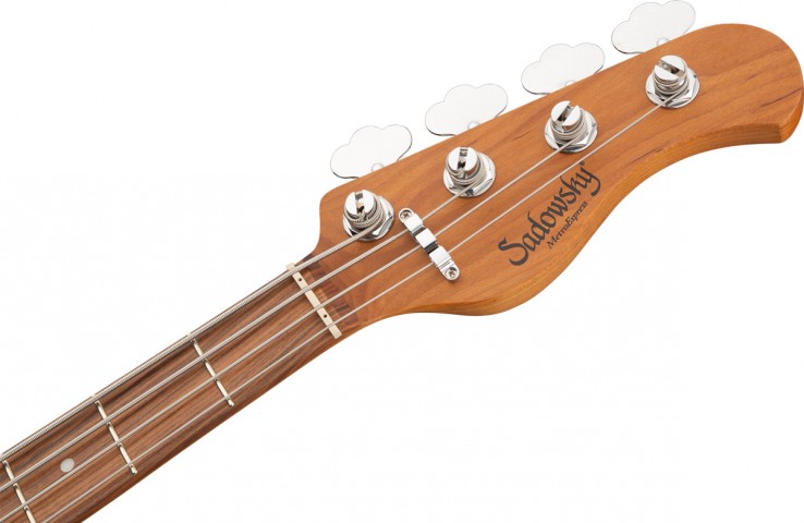 Sadowsky MetroExpress Vintage J/J 21 Perde 4 Telli Bas Gitar – Silver Metallic High Polish küçük görsel 9