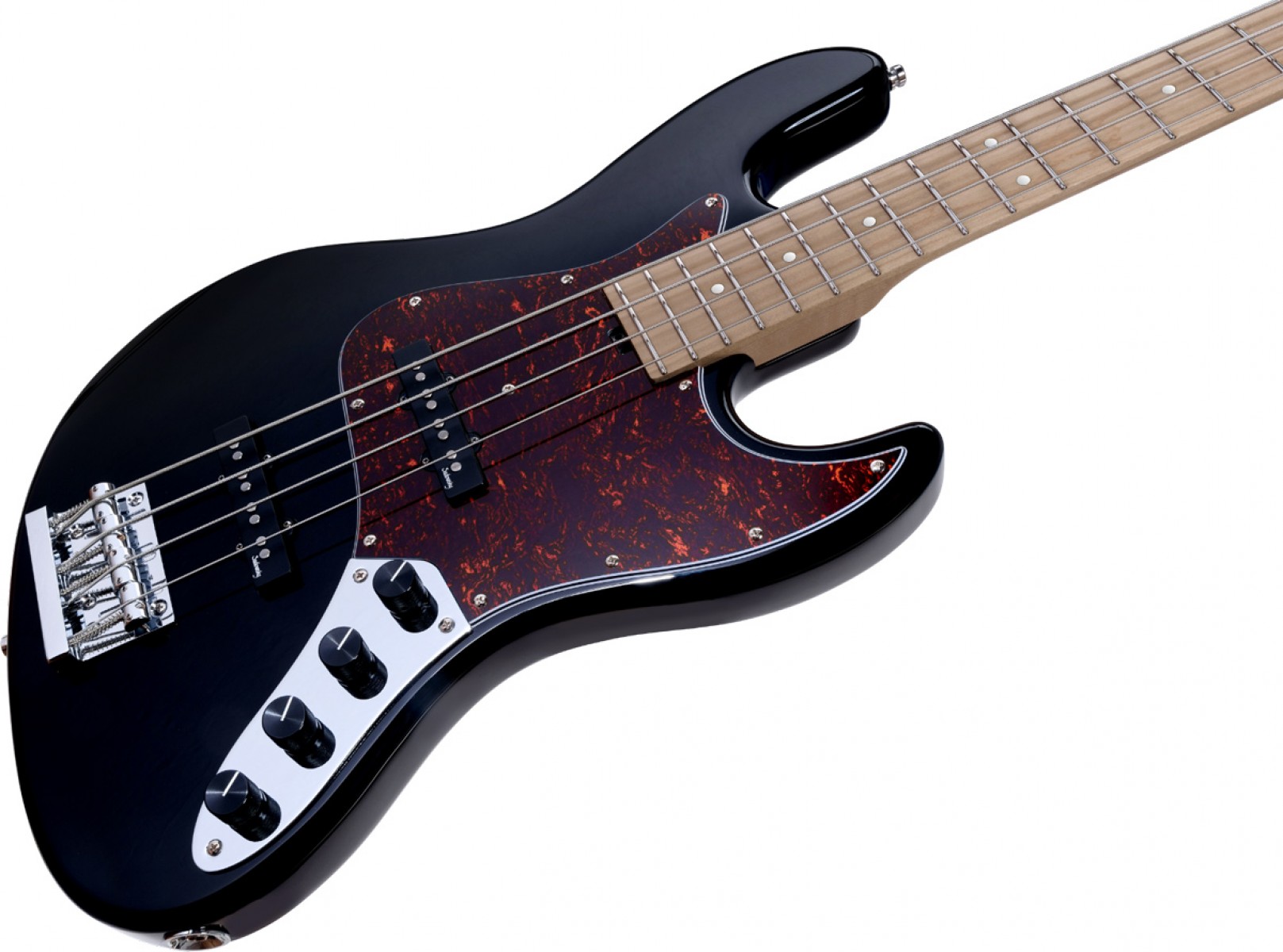 Sadowsky MetroExpress Vintage J/J 21 Perde 4 Telli Bas Gitar – Solid Black High Polish küçük görsel 14