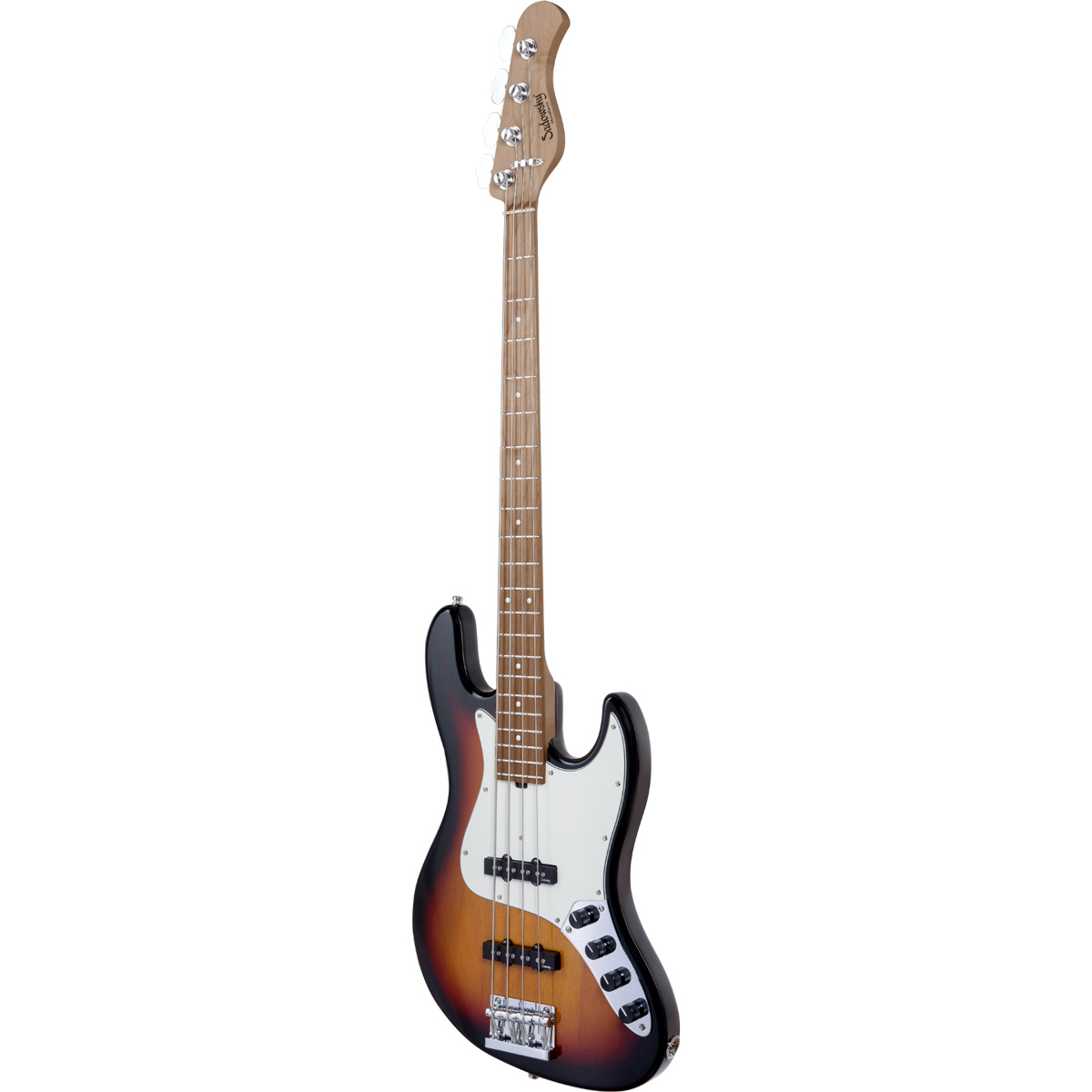 Sadowsky MetroExpress Vintage J/J 21 Perde 4 Telli Bas Gitar – Tobacco Sunburst Transparent High Polish küçük görsel 13