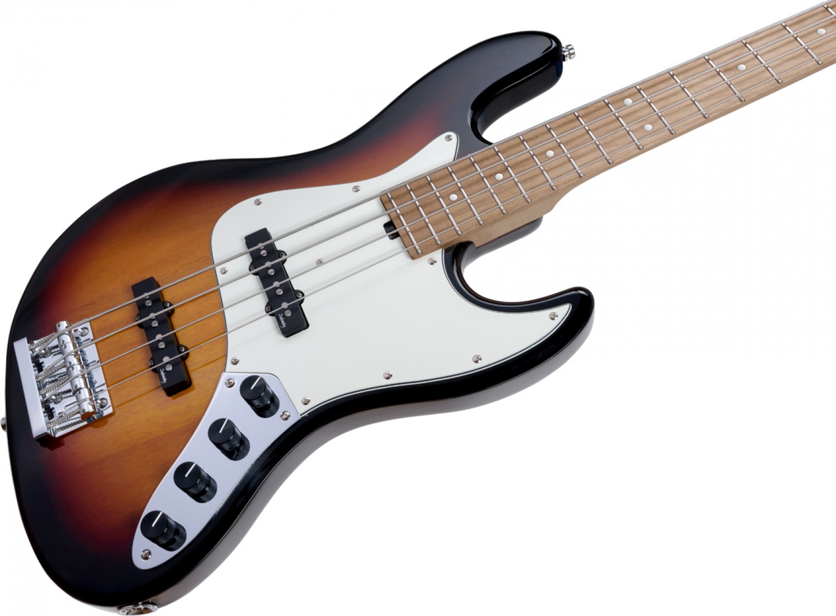 Sadowsky MetroExpress Vintage J/J 21 Perde 4 Telli Bas Gitar – Tobacco Sunburst Transparent High Polish küçük görsel 14