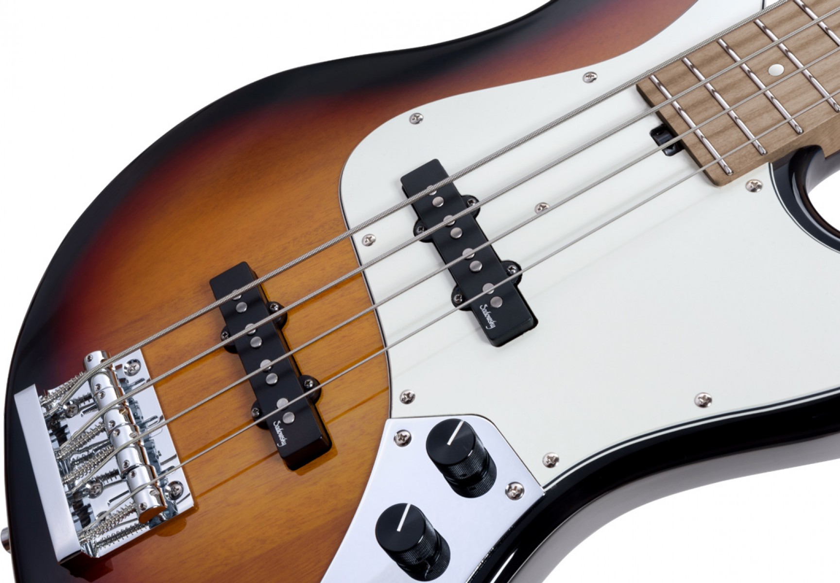 Sadowsky MetroExpress Vintage J/J 21 Perde 4 Telli Bas Gitar – Tobacco Sunburst Transparent High Polish küçük görsel 15