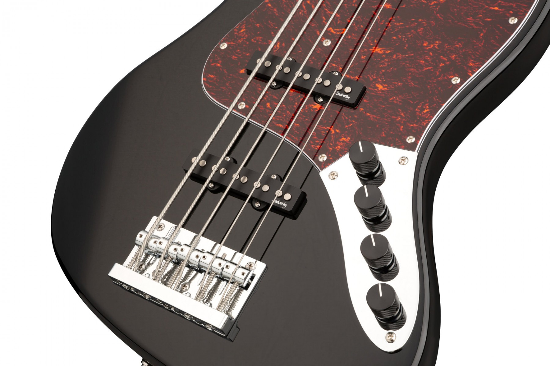 Sadowsky MetroExpress Vintage J/J 21 Perde 5 Telli Bas Gitar – Solid Black High Polish küçük görsel 15