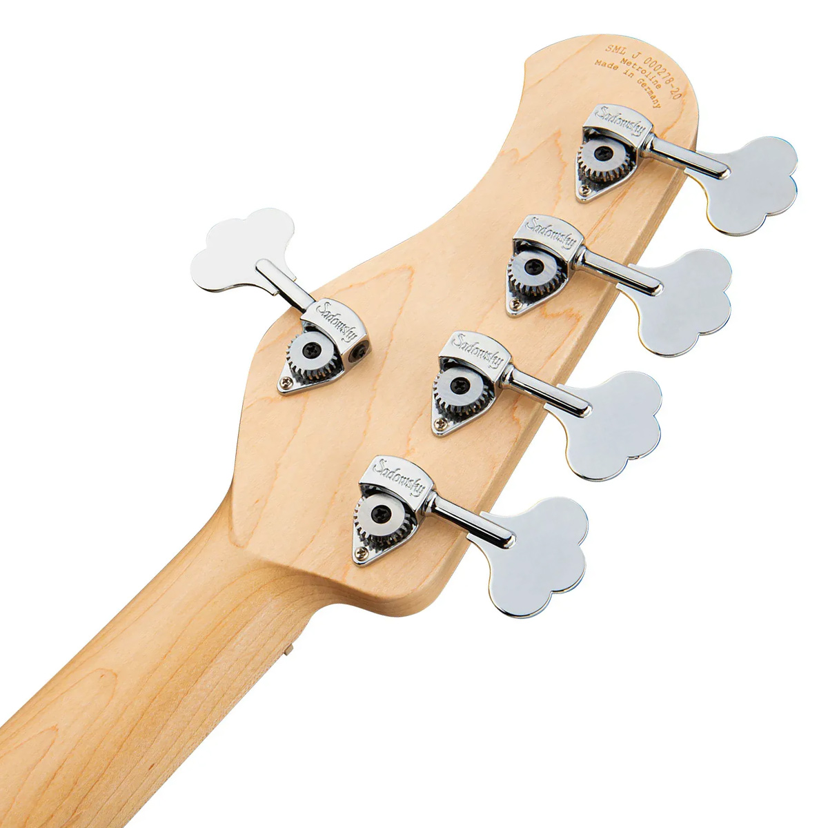 Sadowsky MetroLine Vintage J/J 24 Perde 5 Telli Bas Gitar – Solid Black High Polish küçük görsel 18