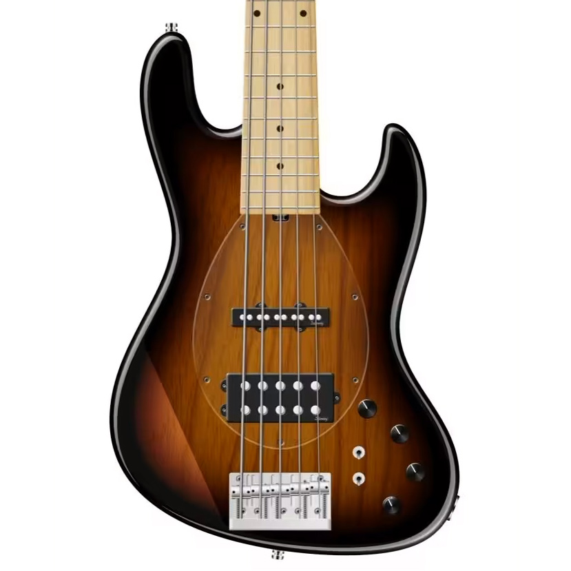 Sadowsky MetroLine Vintage M/J 21 Perde 5 Telli Bas Gitar – ‘59 Burst Transparent High Polish