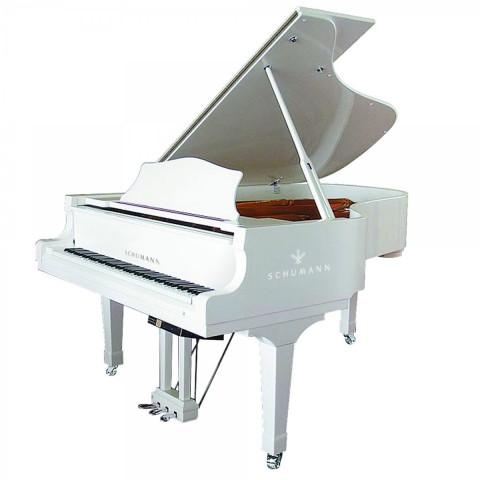 Schumann GP-152 Kuyruklu Beyaz Akustik Piyano küçük görsel 2