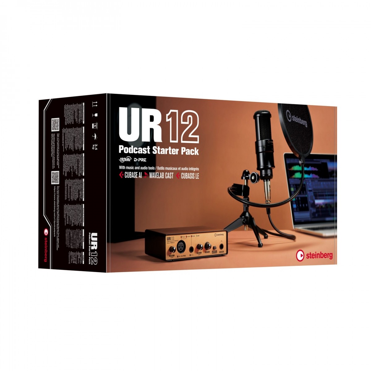 Steinberg UR12 Podcast Starter Pack küçük görsel 7