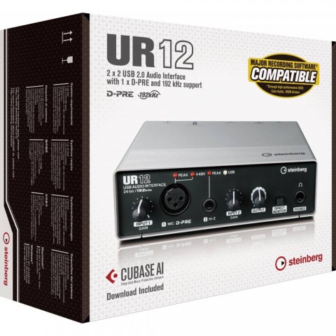 Steinberg UR12 USB 2.0 Ses Kartı küçük görsel 8