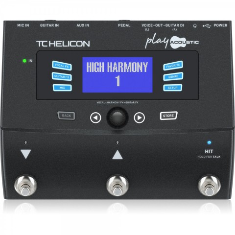 TC Helicon Voicelive Play Acoustic Vokal ve Akustik Gitar Prosesörü küçük görsel 4