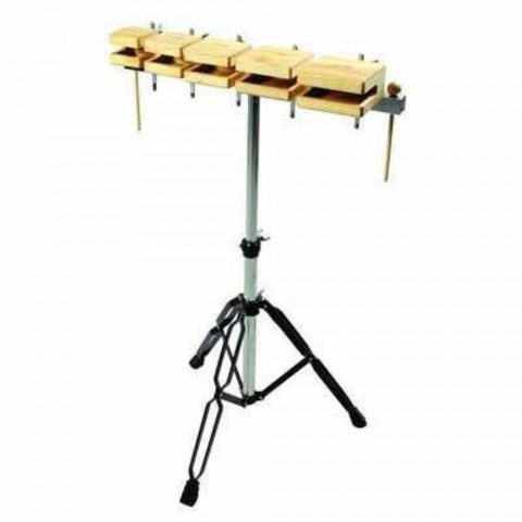 Tycoon Ahşap Standlı Wood Block (5'li) TWB-S küçük görsel 2