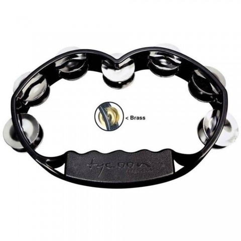 Tycoon TBD-BB-B Mountable Tambourine (Tef) Bakır Zilli küçük görsel 2