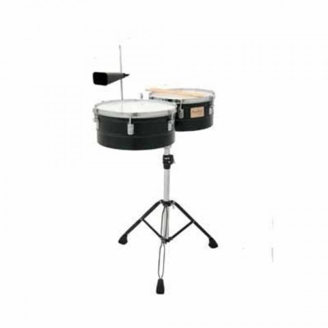 Tycoon Timbal TTI-1314-B Black Powder - Coated 13 - 14 inç küçük görsel 2