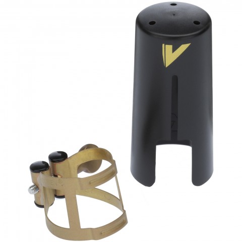 Vandoren LC56AP M/O Soprano Saksafon Aged Gold Bilezik ve Plastik Kapak Seti küçük görsel 2