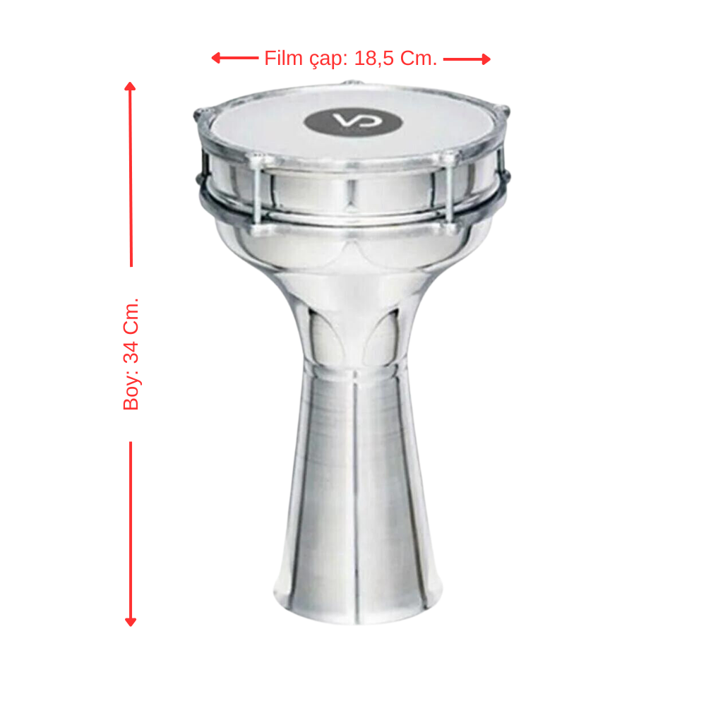 Vatan 103AL 3 Numara Alüminyum Darbuka