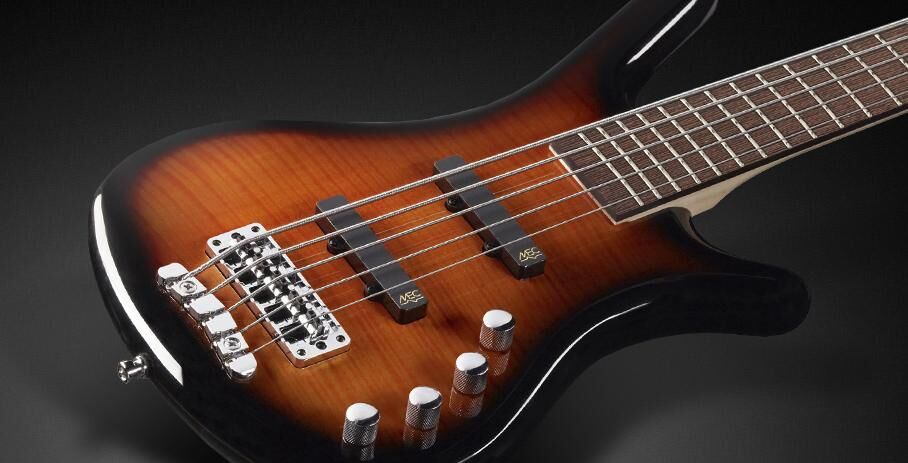 Warwick RockBass Corvette Classic Almond Sunburst Transparent High Polish 5 Telli Bas Gitar küçük görsel 2