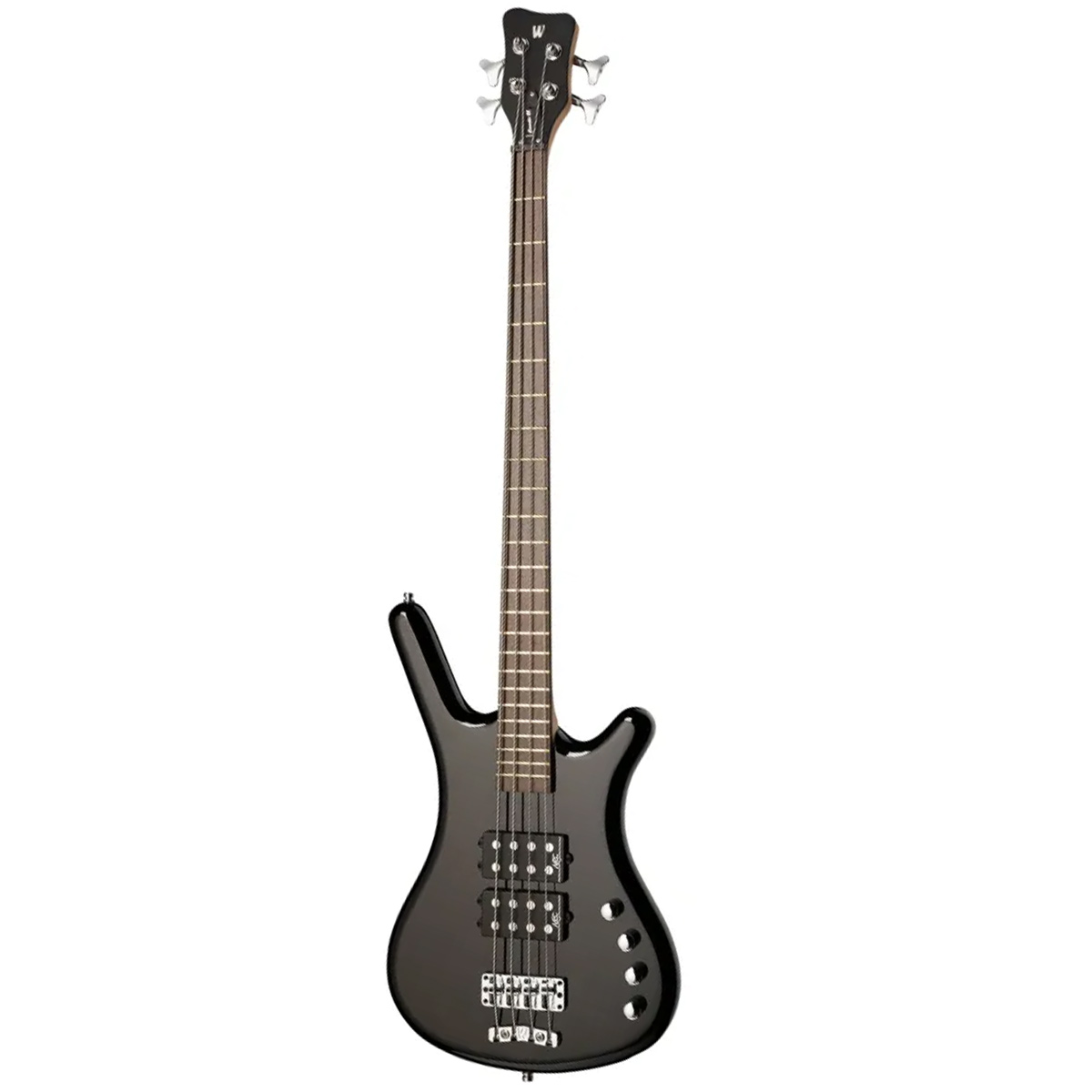 Warwick RockBass Corvette Solid Black High Polish 4 Telli Bas Gitar küçük görsel 2