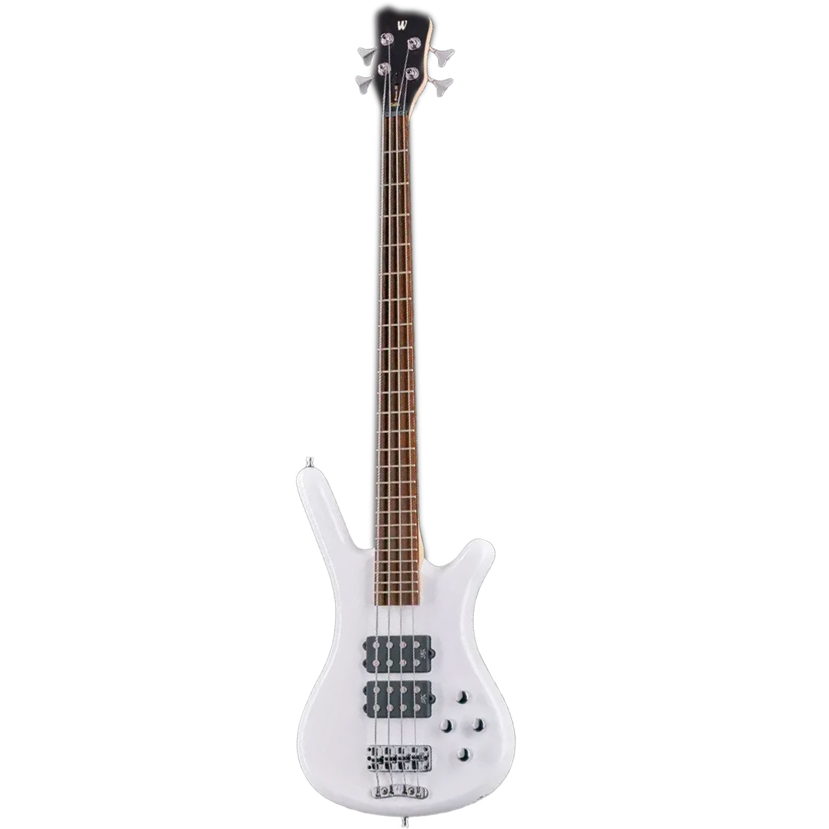 Warwick RockBass Corvette Solid White High Polish 4 Telli Bas Gitar küçük görsel 2