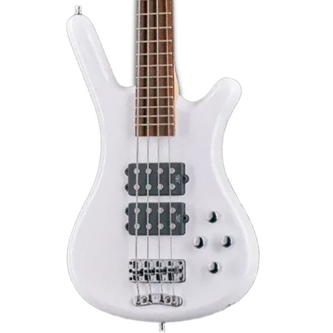Warwick RockBass Corvette Solid White High Polish 4 Telli Bas Gitar küçük görsel 3