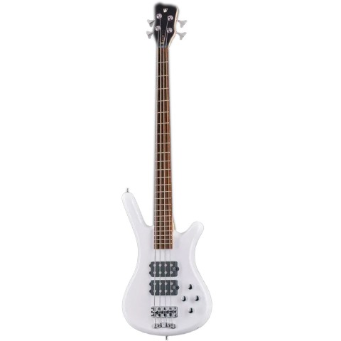 Warwick RockBass Corvette Solid White High Polish 4 Telli Bas Gitar küçük görsel 4