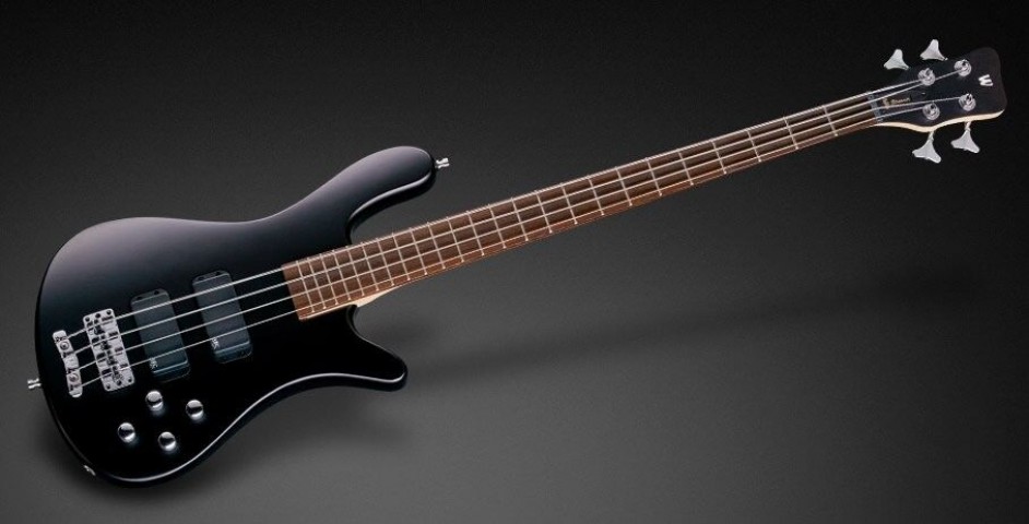 Warwick RockBass Streamer Standard Nirvana Black Transparent Satin 4 Telli Bas Gitar küçük görsel 4
