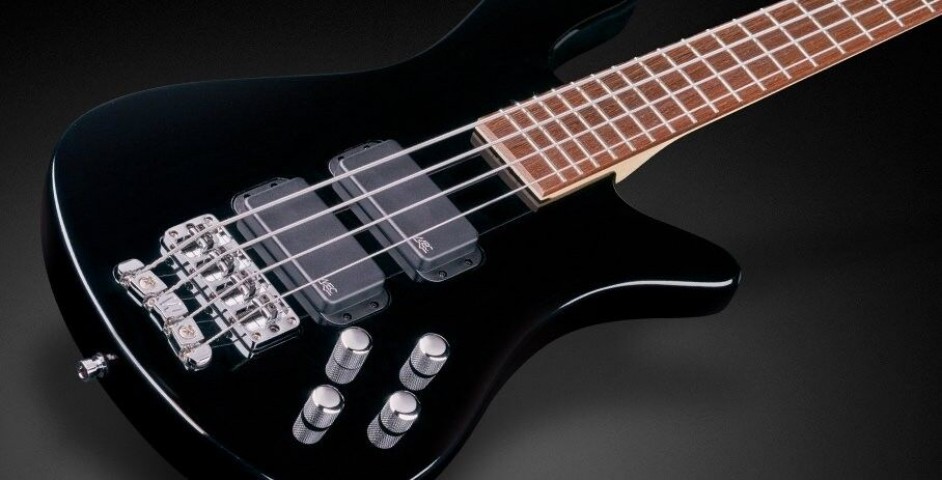 Warwick RockBass Streamer Standard Solid Black High Polish 4 Telli Bas Gitar küçük görsel 5