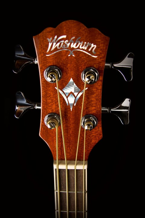 Washburn AB5K Elektro-Akustik Bas Gitar küçük görsel 4