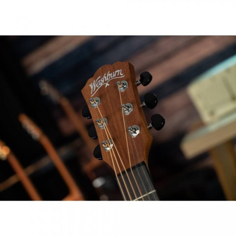Washburn AGM5BMK Apprentice G-Mini 5 Akustik Gitar küçük görsel 2
