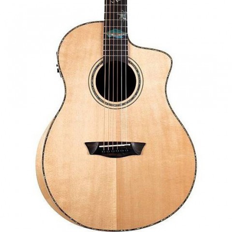 Washburn Bella Tono Allure SC56SCE Elektro Akustik Gitar küçük görsel 7
