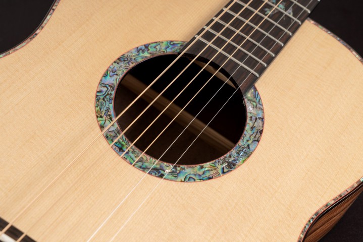 Washburn Bella Tono Elegante S24S Akustik Gitar küçük görsel 10