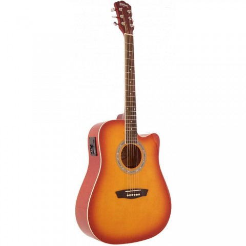 Washburn WA90CETS Elektro Akustik Gitar küçük görsel 2