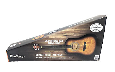 Washburn WSHAGPAKQTTB Exclusive Akustik Gitar Paketi küçük görsel 4