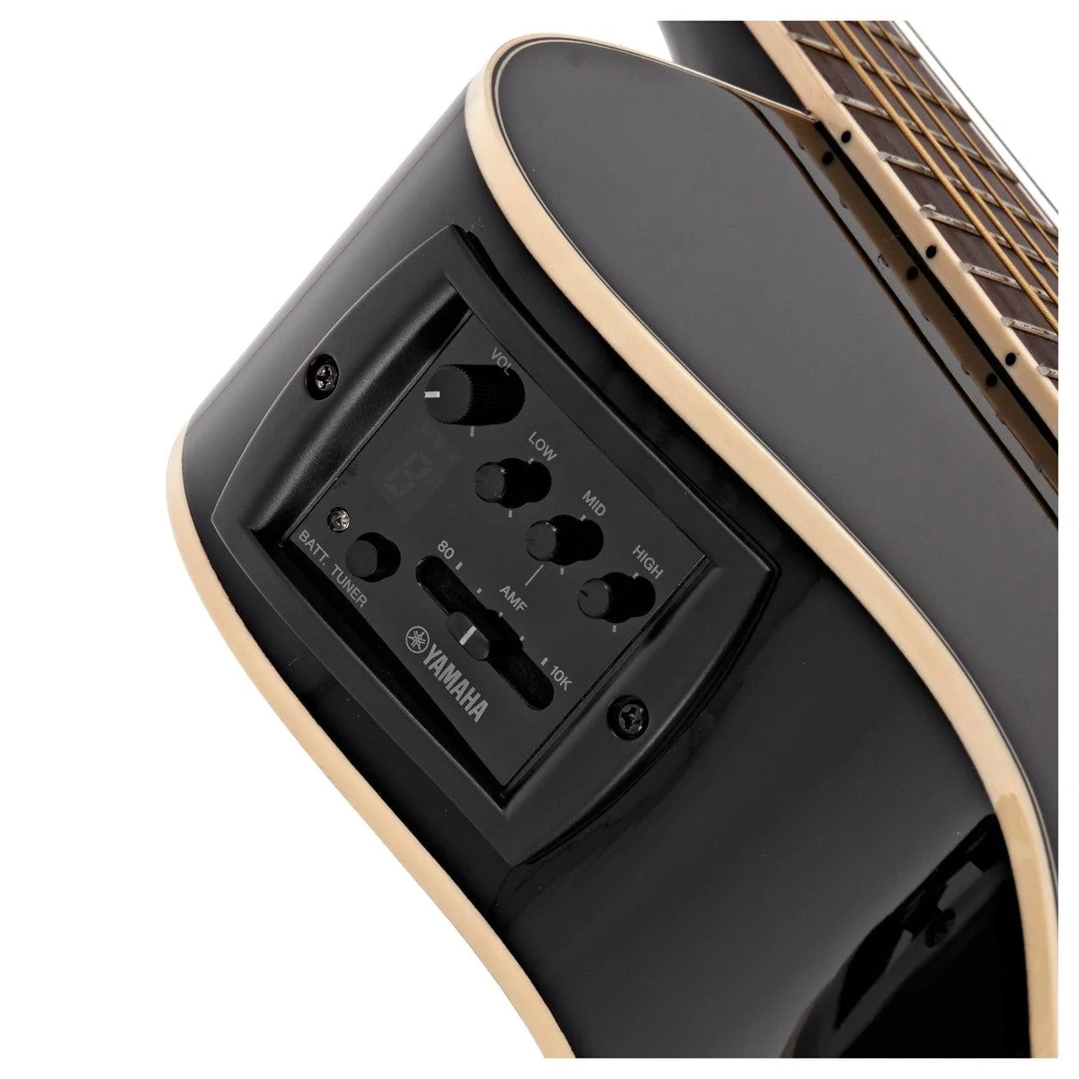 Yamaha APX600BL Thin-Line Cutaway Siyah Elektro Akustik Gitar küçük görsel 10