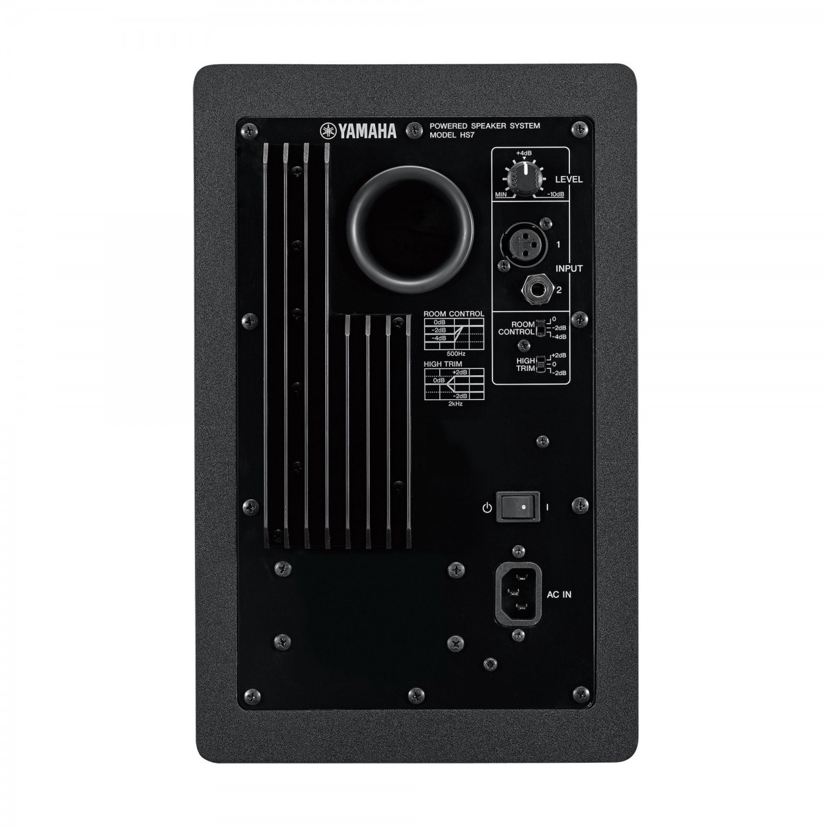 Yamaha HS7 Siyah Stüdyo Referans Monitörü küçük görsel 4