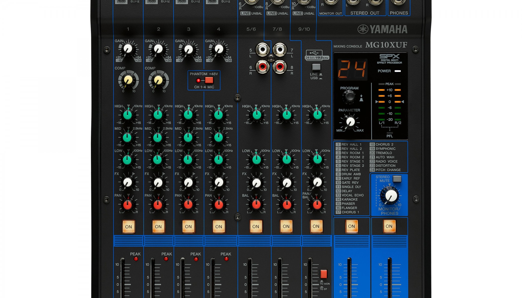 Yamaha MG-10XU Ses Mikseri küçük görsel 3