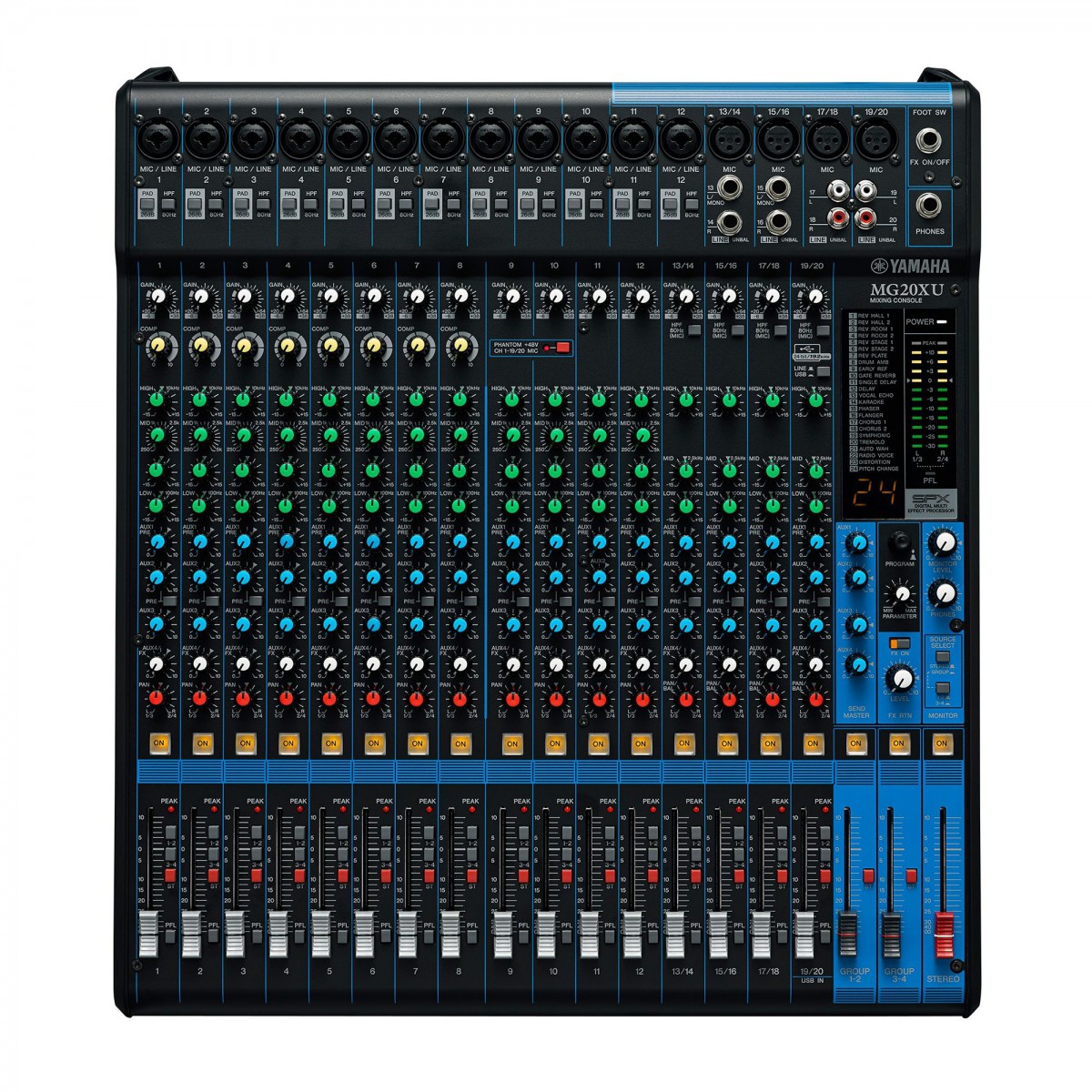 Yamaha MG-20XU Ses Mikseri küçük görsel 2